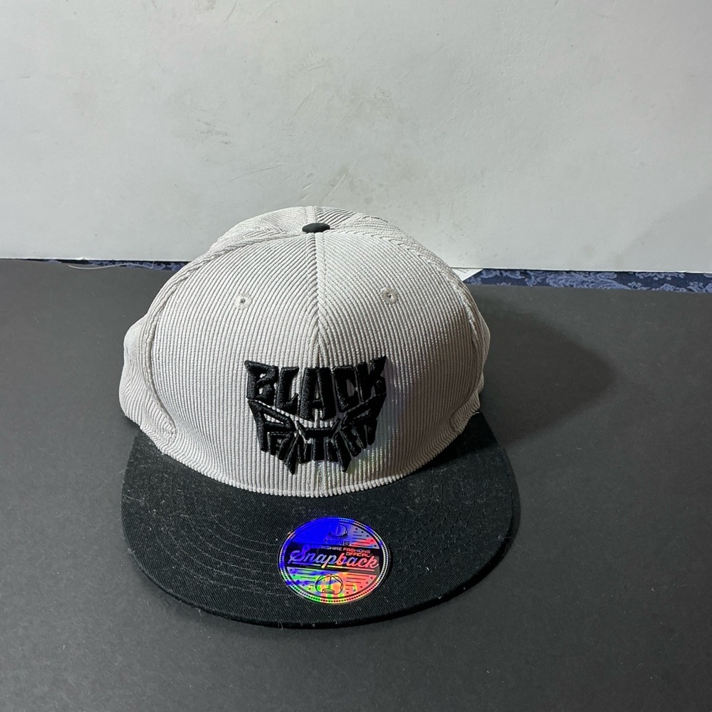 Black Panther flat brim cap